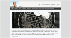 Desktop Screenshot of drmichaelcrocker.com